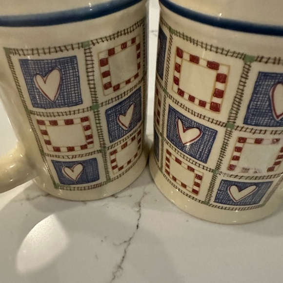 Vintage American Quilt by Treasure Craft salt  and pepper shakers - Set - Picture 3 of 4